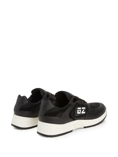 Shop Giuseppe Zanotti Gz Runner Low-top Sneakers In Black