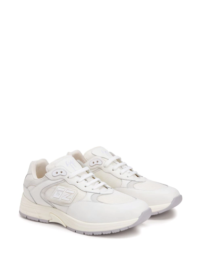 Shop Giuseppe Zanotti Gz Runner Tonal Sneakers In White