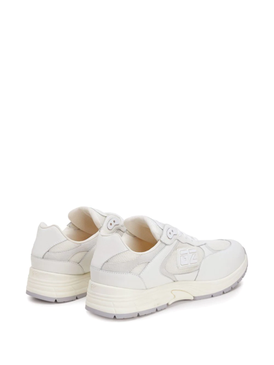 Shop Giuseppe Zanotti Gz Runner Tonal Sneakers In White