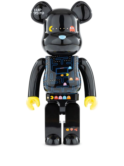 Shop Medicom Toy Pac-man "10" Be@rbrick Figure In Black