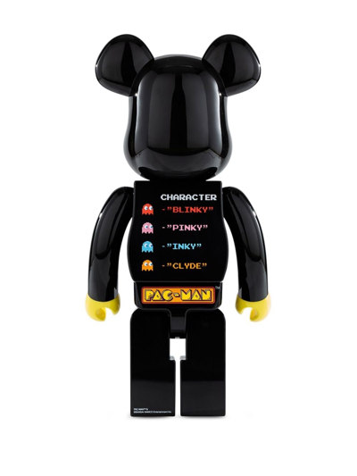 Shop Medicom Toy Pac-man "10" Be@rbrick Figure In Black