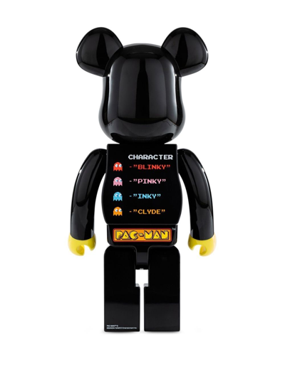 Medicom Toy Pac-man "10" Be@rbrick Figure In Black
