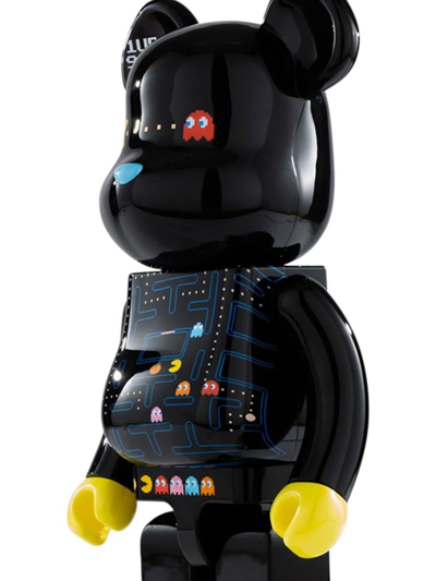Medicom Toy Pac-man "10" Be@rbrick Figure In Black