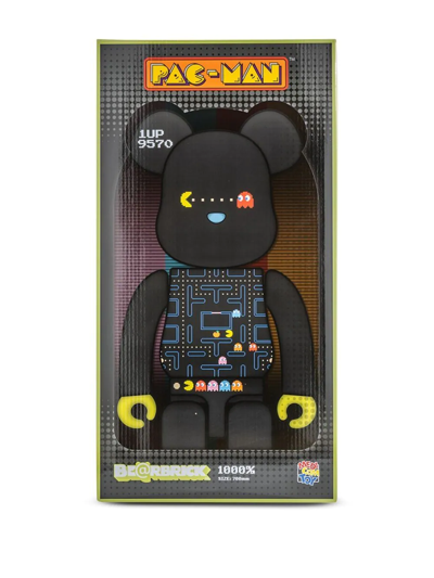 Medicom Toy Pac-man "10" Be@rbrick Figure In Black
