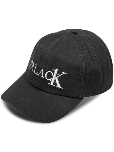 Shop Palace X Calvin Klein Six-panel Cap In Black