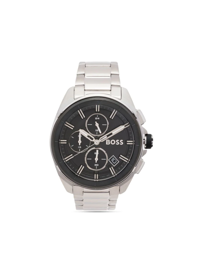 Shop Hugo Boss Volane Chronograph 44mm In Schwarz