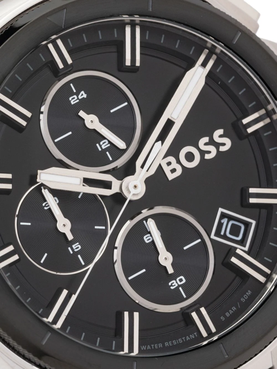 Shop Hugo Boss Volane Chronograph 44mm In Schwarz