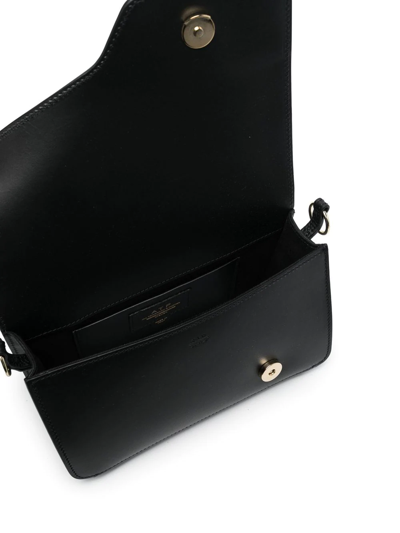Shop Atp Atelier Assisi Leather Tote Bag In Black