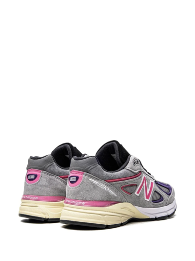 New Balance 990 V4 Low-top Sneakers In Grey