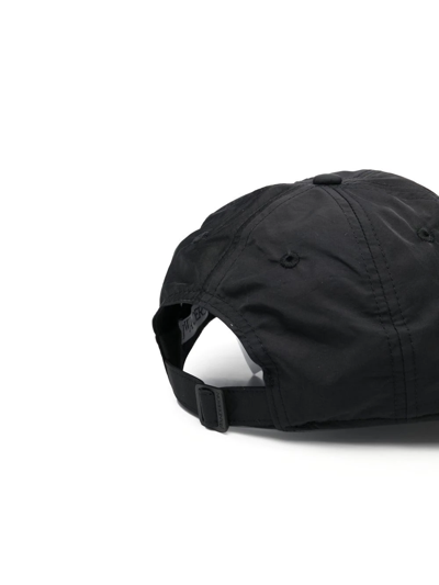 Shop Jw Anderson Anchor Logo-embroidered Cap In Black