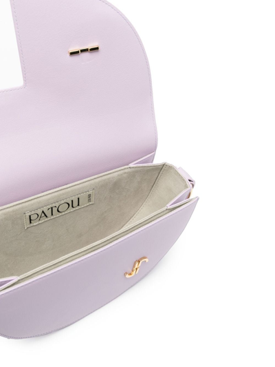 Shop Patou Le  Shoulder Bag In Violett
