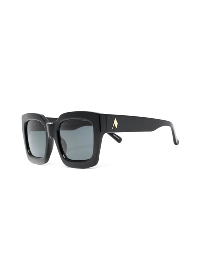 Shop Attico X The  Selma Sunglasses In Black