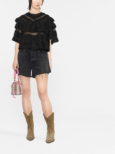 Isabel Marant Camicia In Schwarz