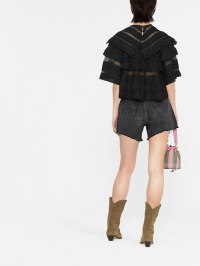 Isabel Marant Camicia In Schwarz