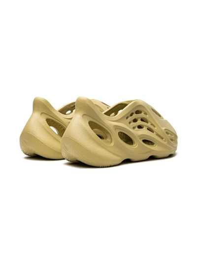 Shop Adidas Originals Yeezy Foam Runner "sulfur" Sneakers In Yellow