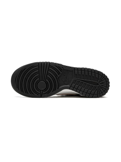 Shop Nike Dunk Low "black/white/metallic" Sneakers