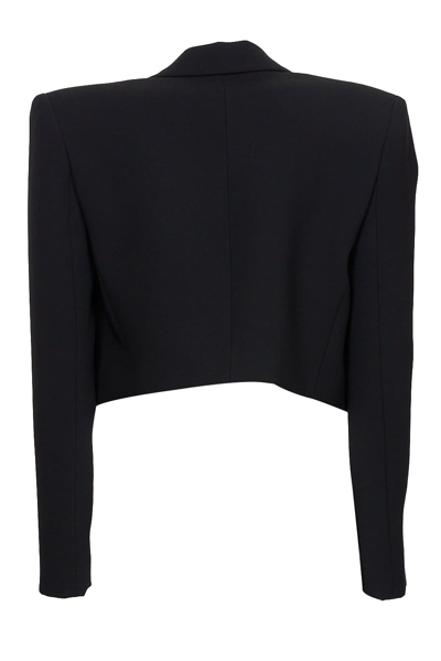 Shop Pinko Cady Jacket Cover In Black