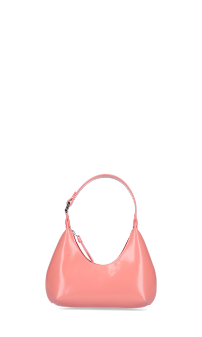 Shop By Far Shoulder Bag In Pink