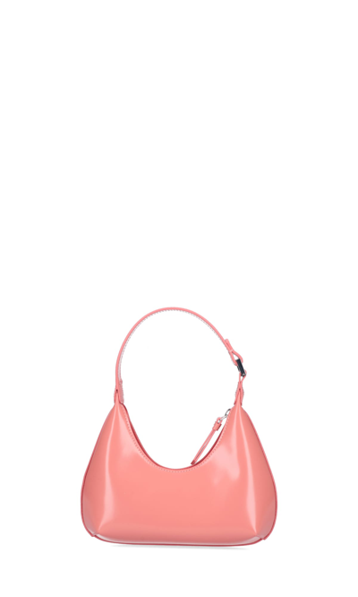 Shop By Far Shoulder Bag In Pink