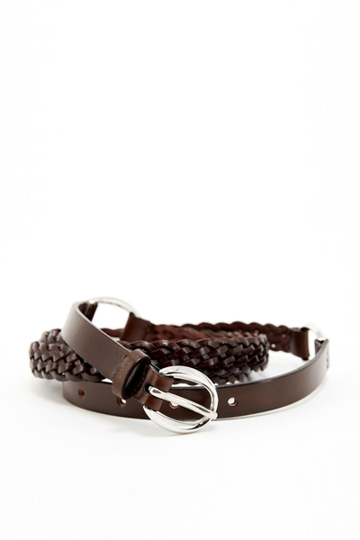 Shop Orciani Double Lap Low Masculine In Brown