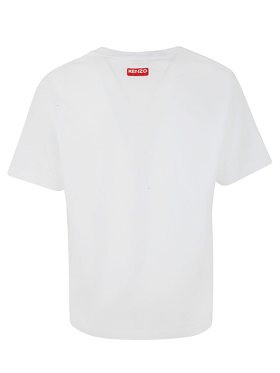 Shop Kenzo Seasonal Logo Classic T Shirt In White