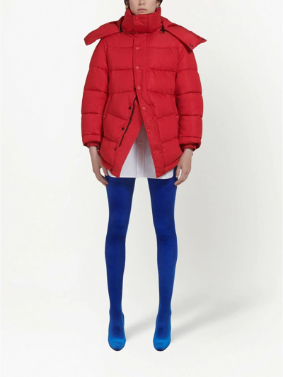 balenciaga new swing puffer jacket