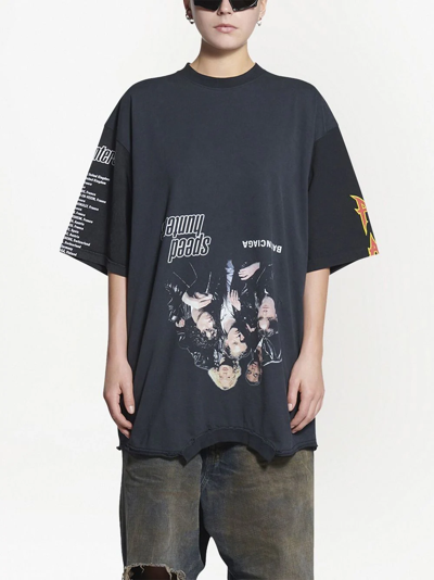 Shop Balenciaga Speed Hunter Upside Down T-shirt In Black