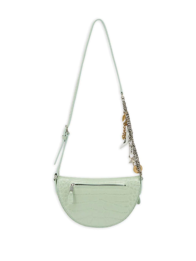 Shop Balenciaga Souvenir Xxs Belt Bag In Green