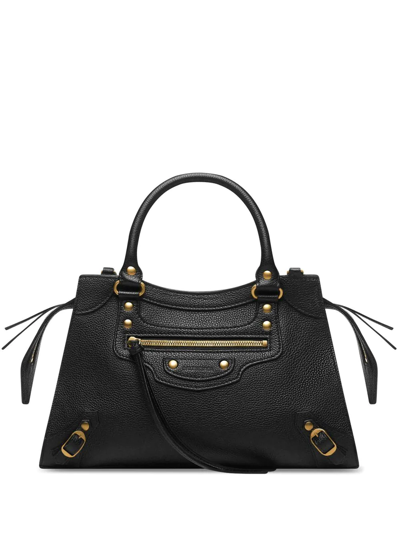 Shop Balenciaga Small Neo Classic Tote Bag In Black