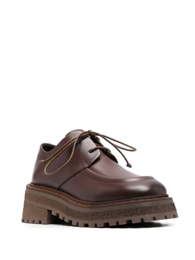 Marsèll Carro Chunky Derby Shoes In Brown