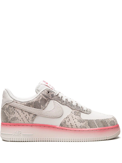 Shop Nike Air Force 1 Low "our Force 1 Snakeskin" Sneakers In White