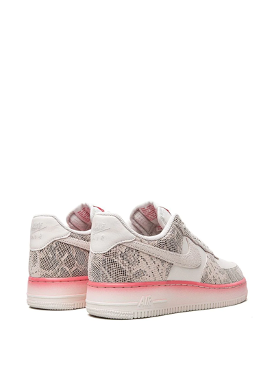 Shop Nike Air Force 1 Low "our Force 1 Snakeskin" Sneakers In White