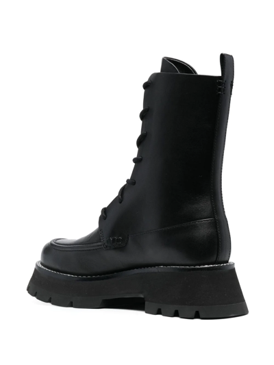 Shop 3.1 Phillip Lim / フィリップ リム Kate Lace-up Combat Boots In Black