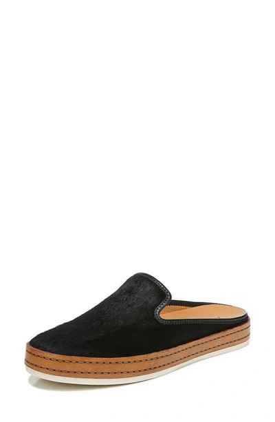 Vince Canella Slip-on Calf Hair Leather Loafers In Black | ModeSens
