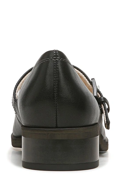 Natural Soul Ramona Mary-jane Pump In Black Smooth