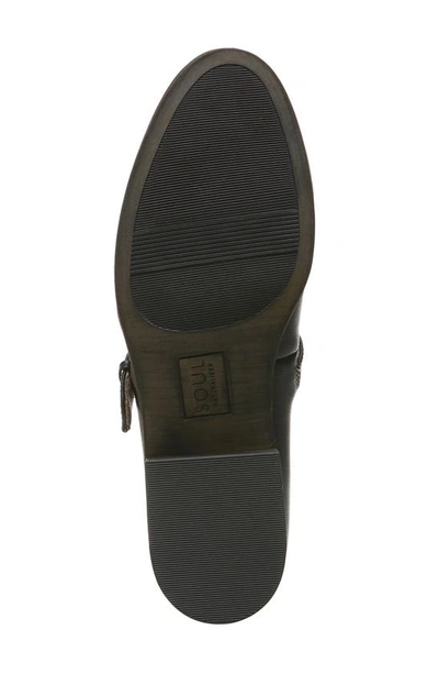Natural Soul Ramona Mary-jane Pump In Black Smooth