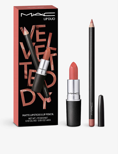 Mac Lip Duo Kit In Velvet Teddy | ModeSens