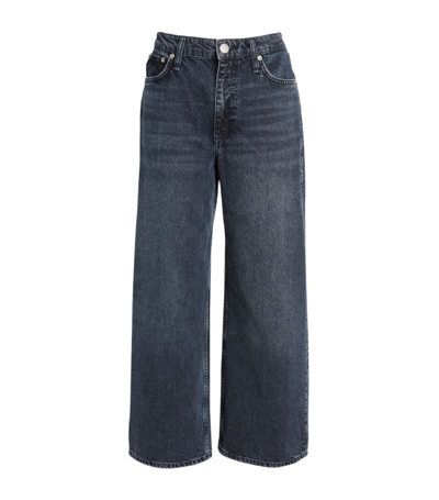 Shop Rag & Bone Andi High-rise Wide Jeans In Blue