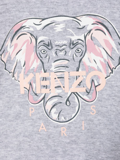 Shop Kenzo Two-pack Logo-print Pajamas In Grey
