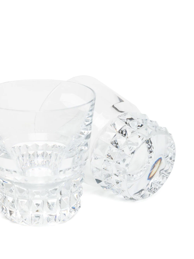 Shop Baccarat Louxor -crystal Tumblers (set Of 2) In White