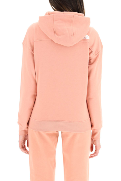 Shop The North Face Logo Hoodie In Rose Dawn (pink)