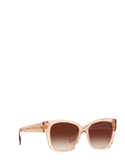 Shop Burberry Eyewear Be4345 Peach Sunglasses