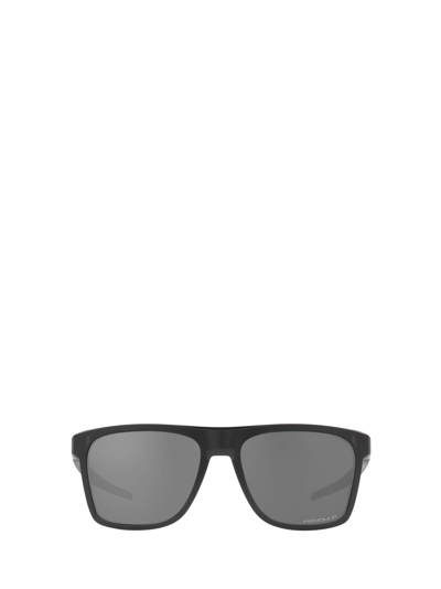 Shop Oakley Oo9100 Matte Black Ink Sunglasses