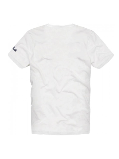 Shop Mc2 Saint Barth T-shirt Moto Club In White