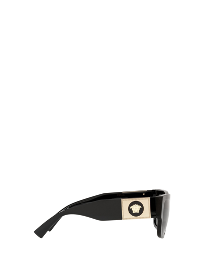 Shop Versace Ve4406 Black Sunglasses
