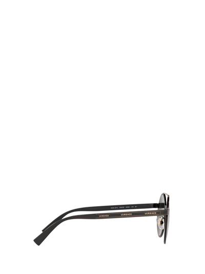 Shop Versace Ve2210 Black Sunglasses