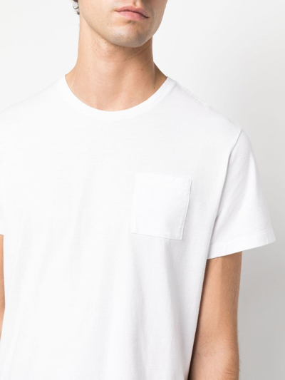 Rrl Two-pack Off-white Jersey Pocket T-shirts In Weiss