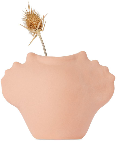 Jars Céramistes Pink Les Sages Limited Edition Virgile Vase In Poudre