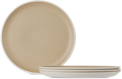 Shop Jars Céramistes Beige Studio Dinner Plate Set In Kraft
