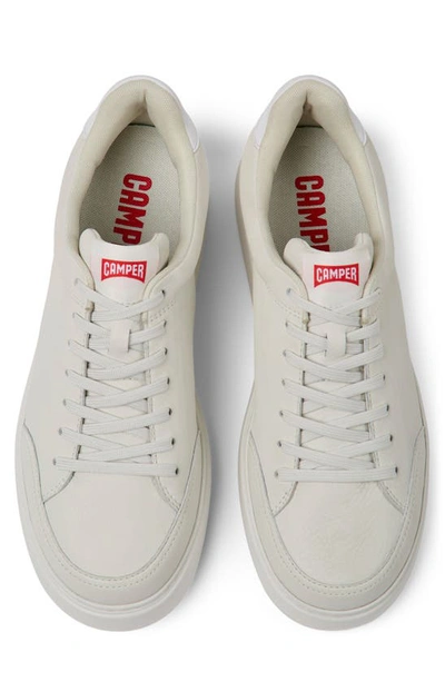 Camper Men's Runner K21 Basket Lace Up Sneakers In White Natural